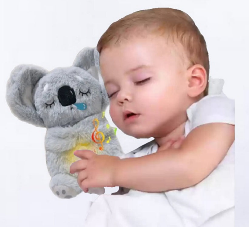 Interaktivna plišana koala sa efektom disanja i svetlom – igračka za spavanje