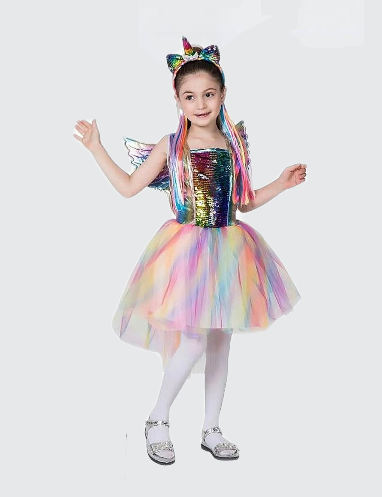 Jednrog princea kostim za devočice