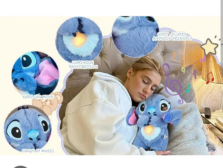 Mekani plišani jastuk u obliku igračke sa svetlosnim i zvučnim efektima – igračka za uspavljivanje