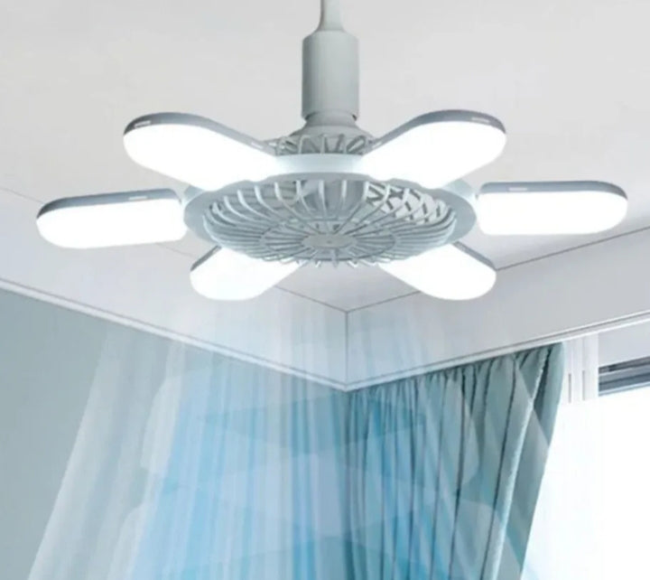 Plafonski ventilator sa LED svetlom i sklopivim krilima – 60W