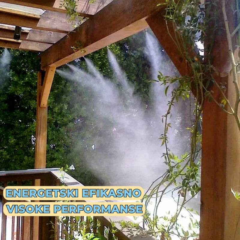 👇 💨💦 Sistem za Raspršivanje Vodene magle