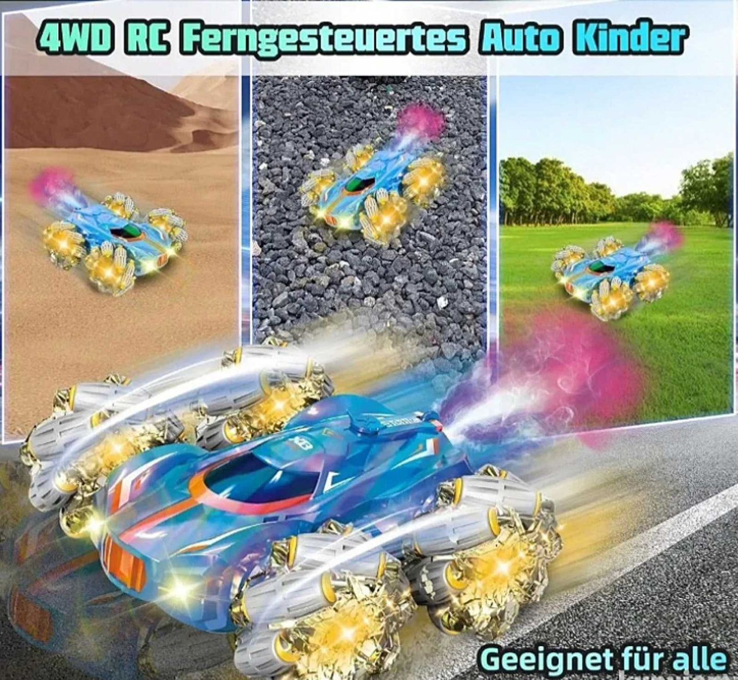 🚗 RC Kaskaderski Automobil sa Gravitacionim Satom – 4x4 Zabava Bez Granica!