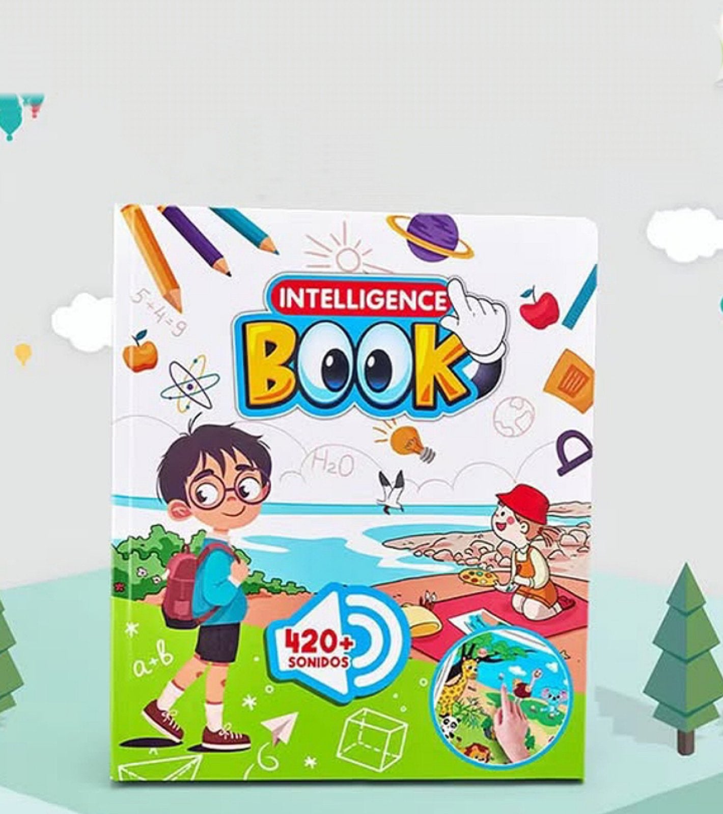 🧠 Intelligence Book – Govoreća knjiga koja uči kroz igru!