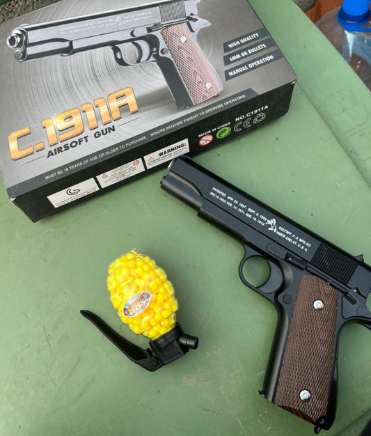 🔫 Colt 1911A – Full Metal Airsoft Pištolj koji ne promašuje