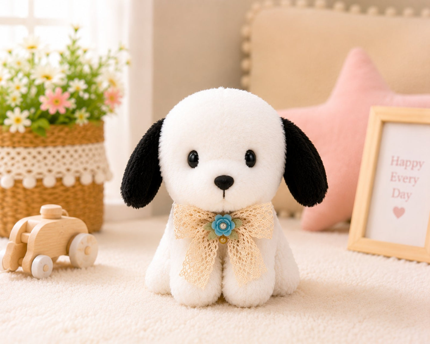 🐶 Plišano kuče 15 cm – mekana igračka za decu