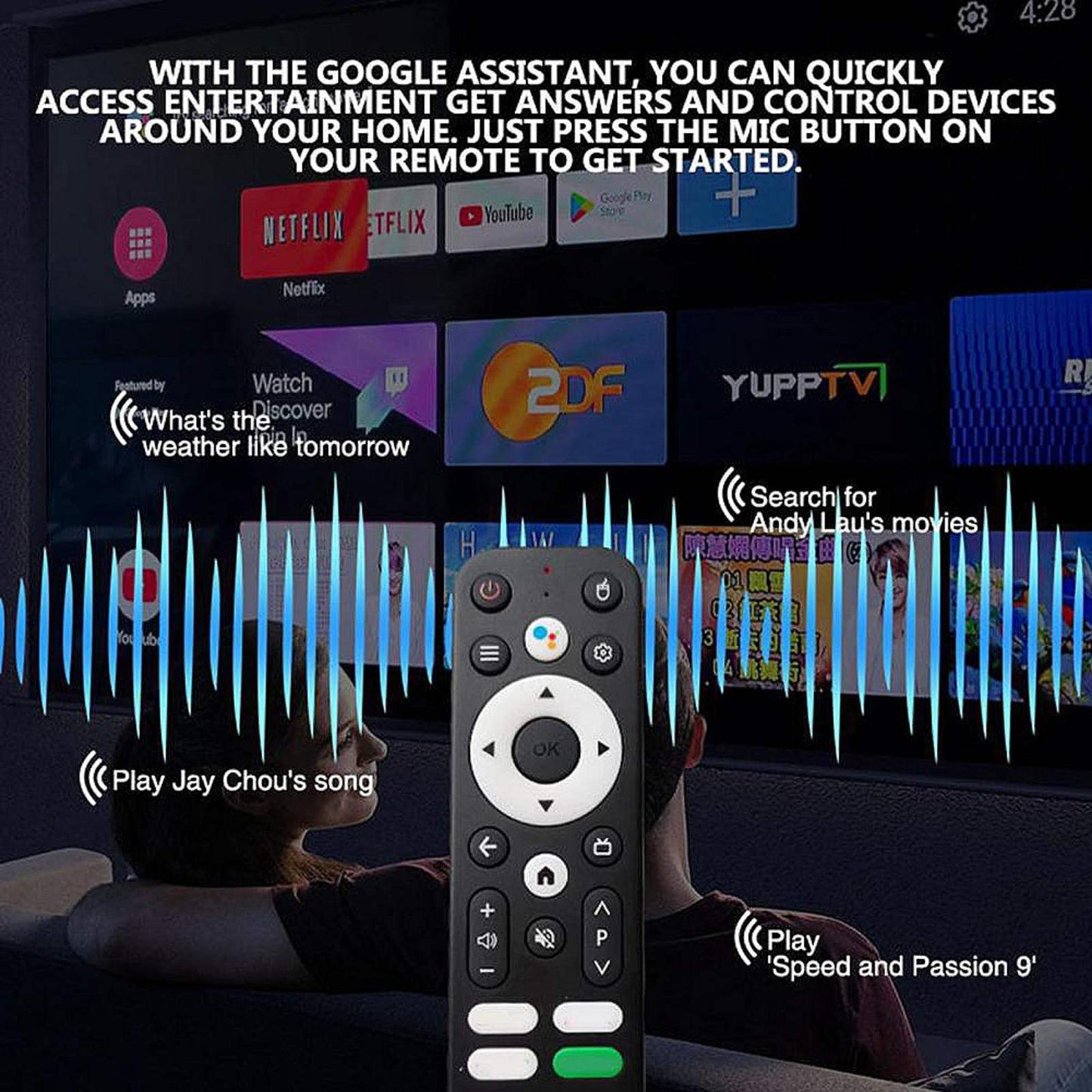 D9 Andorid pametni TV box 13.0 2GB/16GB