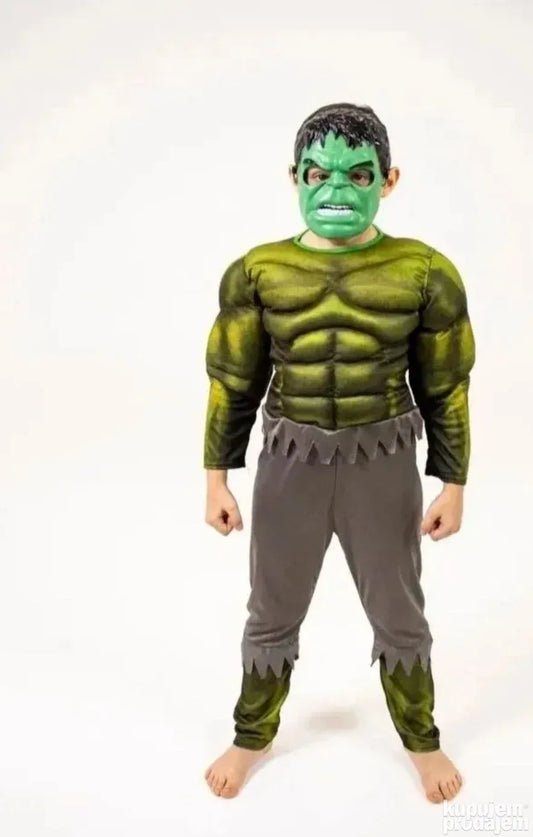 Hulk kostim sa misicma