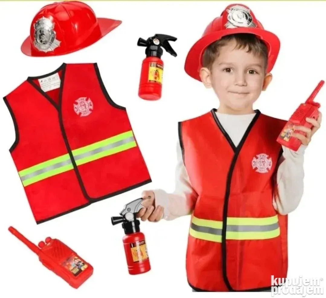 Kostim vatrogasca ceo set