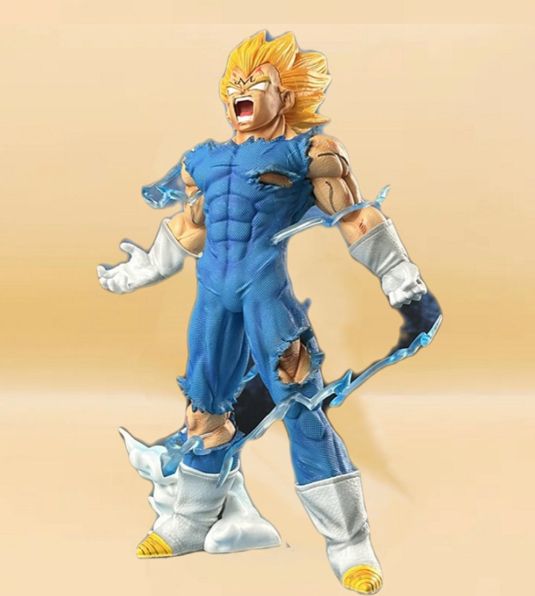 Dragon Ball figura Majin Vegetto 30 cm – M simbol na čelu i borbena poza
