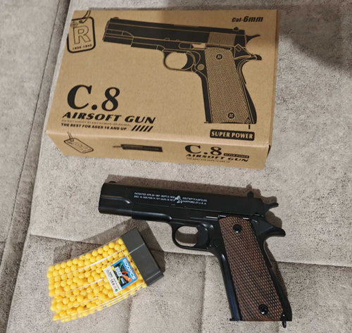Airsoft metalni pistolj colt 1191 sa 500 metkica