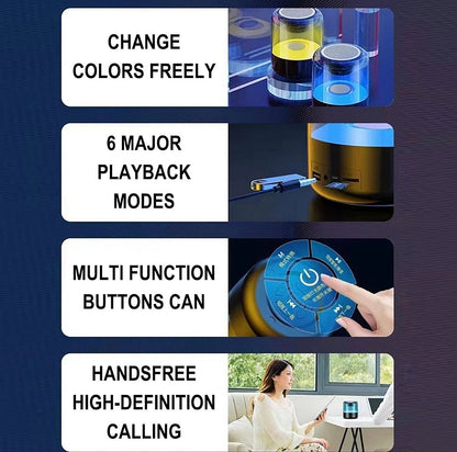 Bluetooth RGB Svetleći Zvučnik Z5