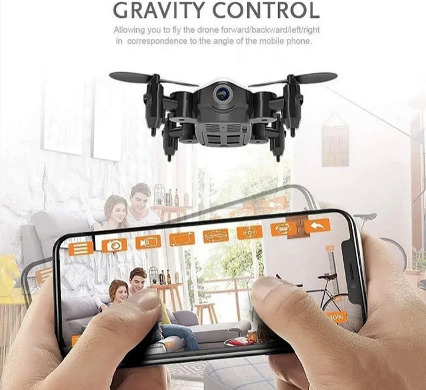 Daljinski upravljač za Mini Explore dron sa komandama