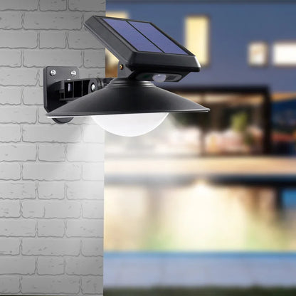 Solarna zidna LED lampa sa senzorom pokreta i daljinskim upravljanjem