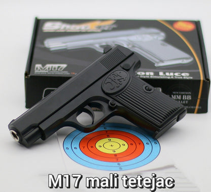 M17 mali tetejac realističan izgled maksimalna zabava + 500 Kuglica