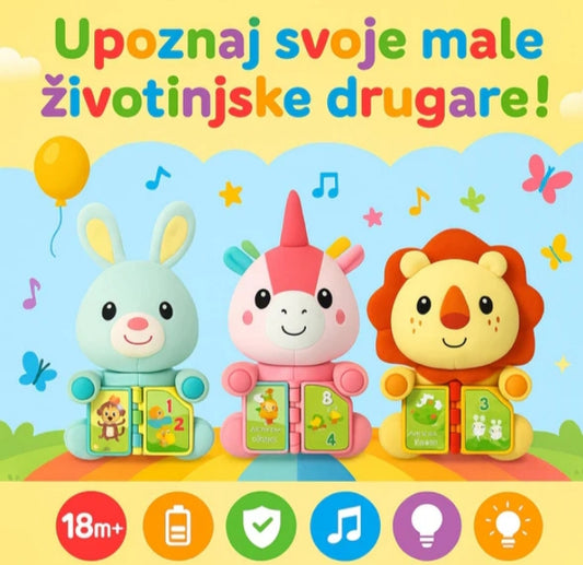 Upoznaj plišane drugare koji uče, sviraju i svetle – spremni da osvoje srce tvog mališana!