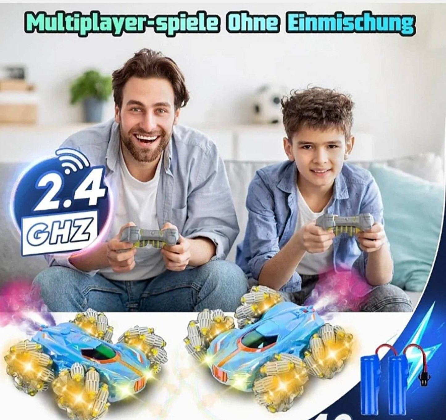 🚗 RC Kaskaderski Automobil sa Gravitacionim Satom – 4x4 Zabava Bez Granica!