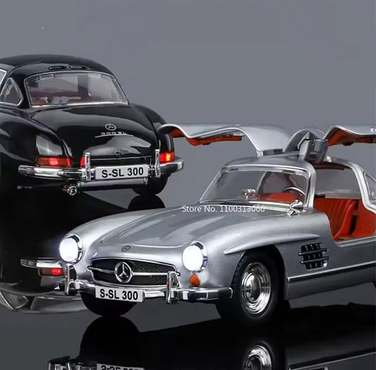 Mercedes-Benz 300SL 1:24 – Kolekcionarski Diecast Model sa Svetlima i Zvukom