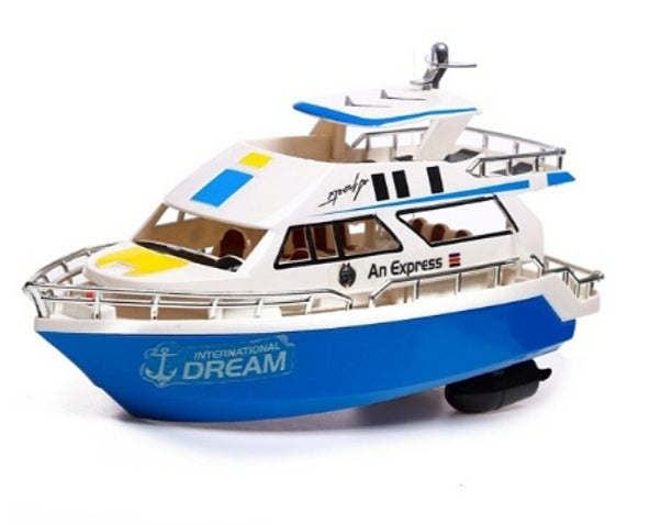 Luksuzna jahta na daljinski – Vodena elegancija u pokretu! 🌊