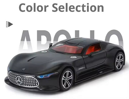 🚘 Mercedes Vision GT 1:24 – Metalni Kolekcionarski Model sa Svetlosnim i Zvučnim Efektima