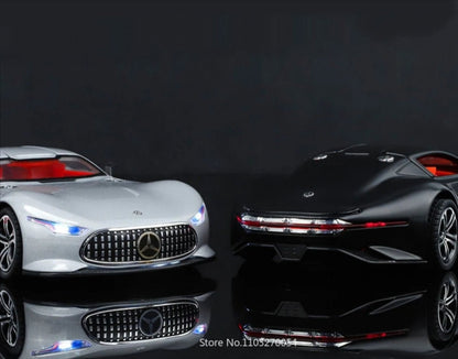 🚘 Mercedes Vision GT 1:24 – Metalni Kolekcionarski Model sa Svetlosnim i Zvučnim Efektima