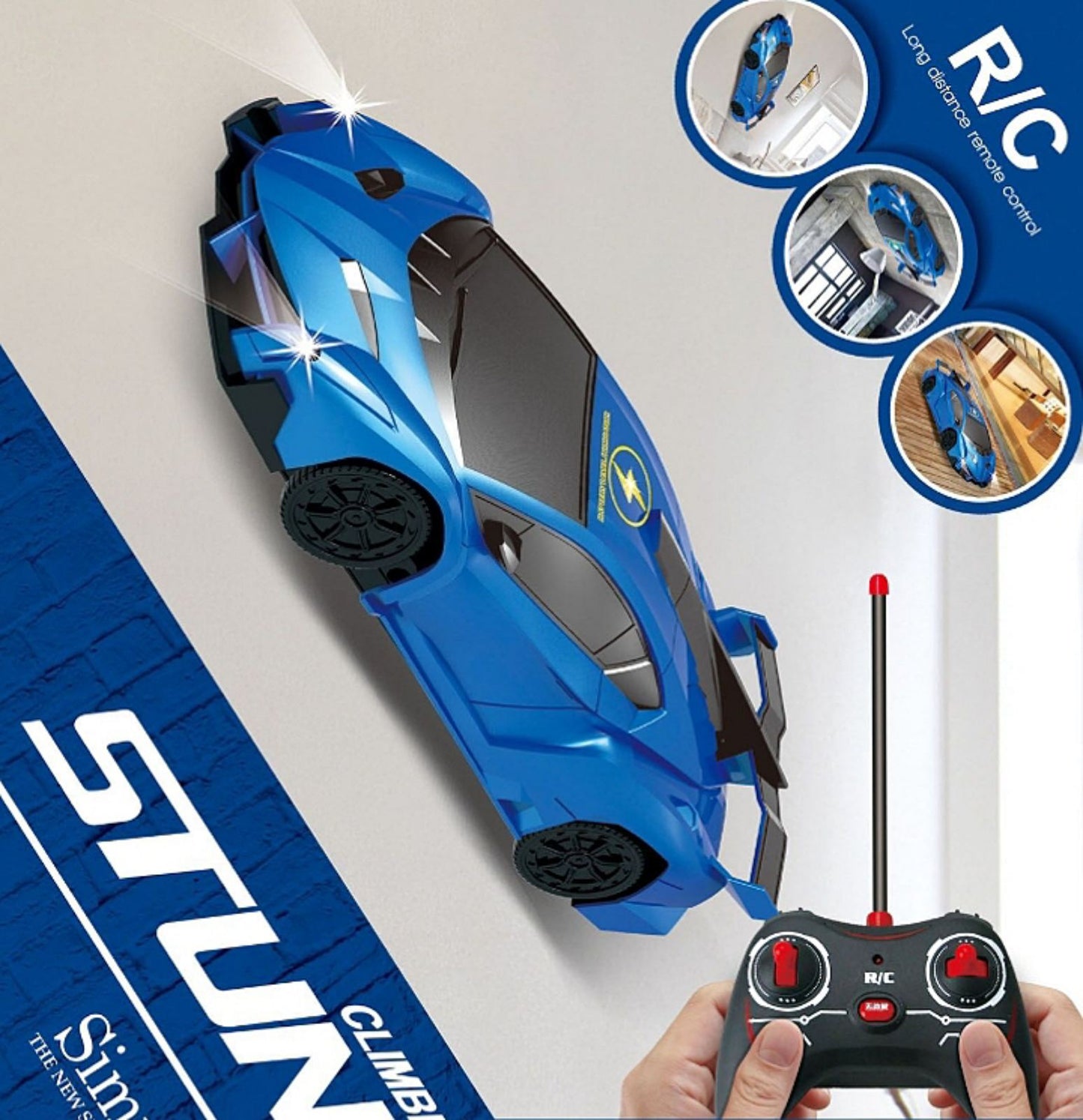 🧲 Auto koji prkosi gravitaciji – Wall Climbing RC Car