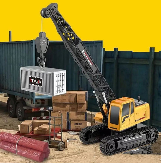 🚧 Građevinski Kran na Daljinsko Upravljanje – 1:12 Skala