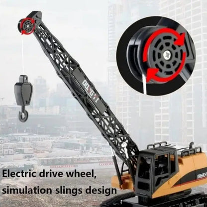 🚧 Građevinski Kran na Daljinsko Upravljanje – 1:12 Skala