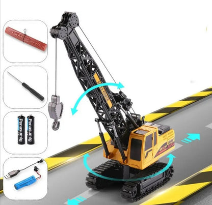 🚧 Građevinski Kran na Daljinsko Upravljanje – 1:12 Skala