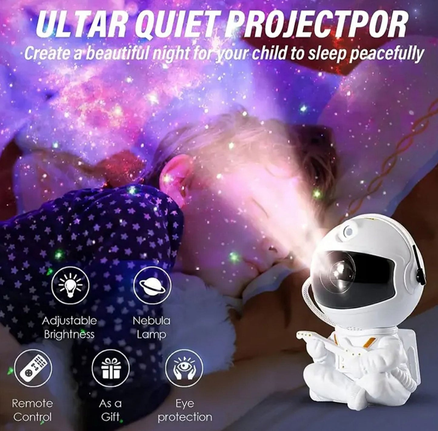 Galaxy Astronaut Projektor – Klikni i aktiviraj Black Week POPUST -30%!