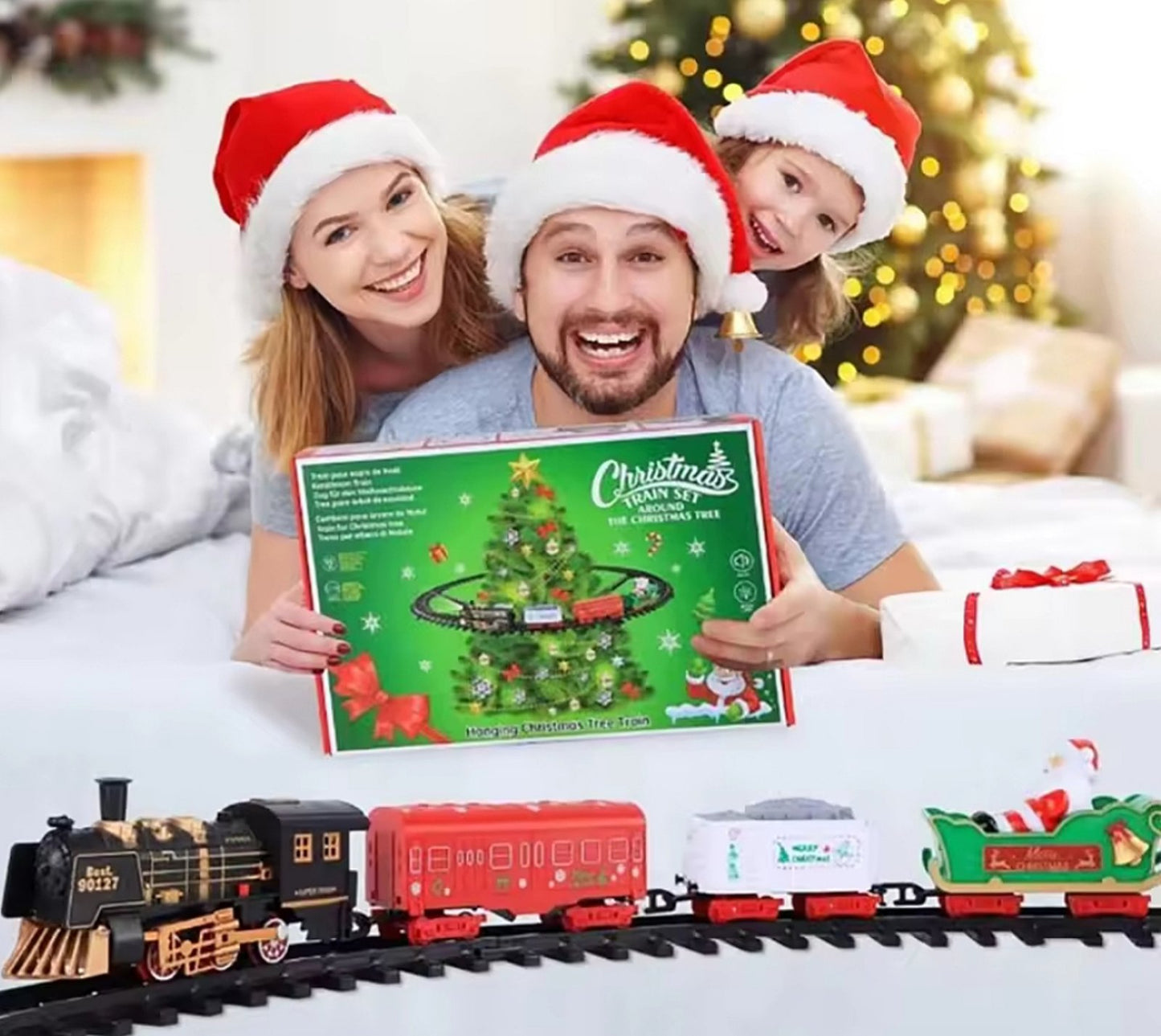 🎄 Božićni Voz Oko Jelke – Magija Koja Oživljava Praznike