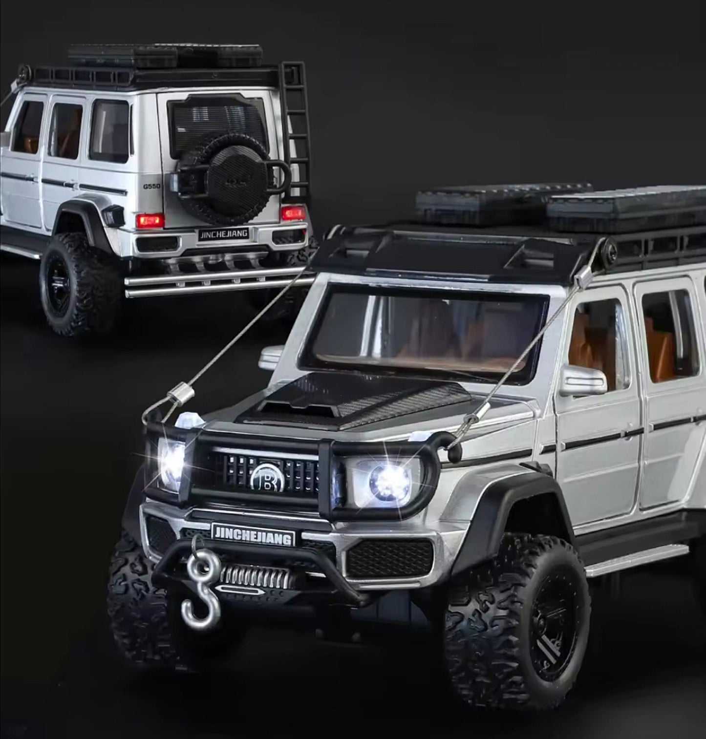 ✨ Mercedes Brabus G550 – Premium Die-Cast Model 1:24