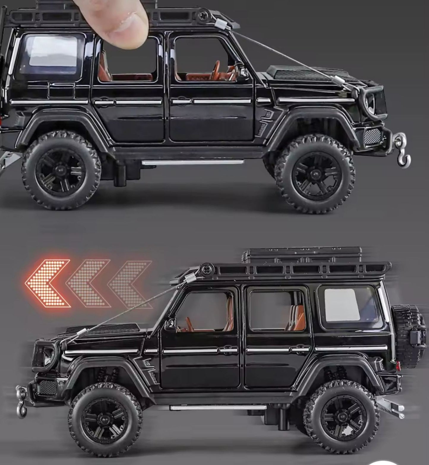 ✨ Mercedes Brabus G550 – Premium Die-Cast Model 1:24