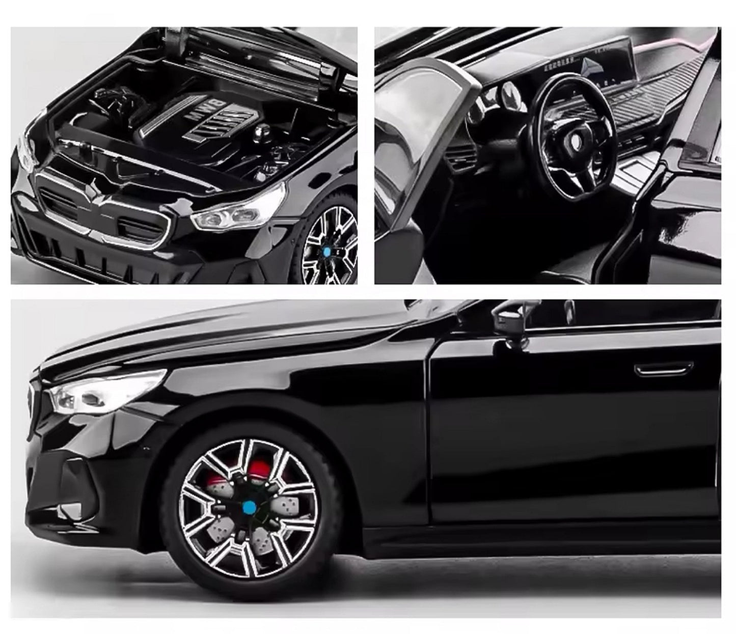 🚘 BMW i5 M60 – Premium metalni model 1:24