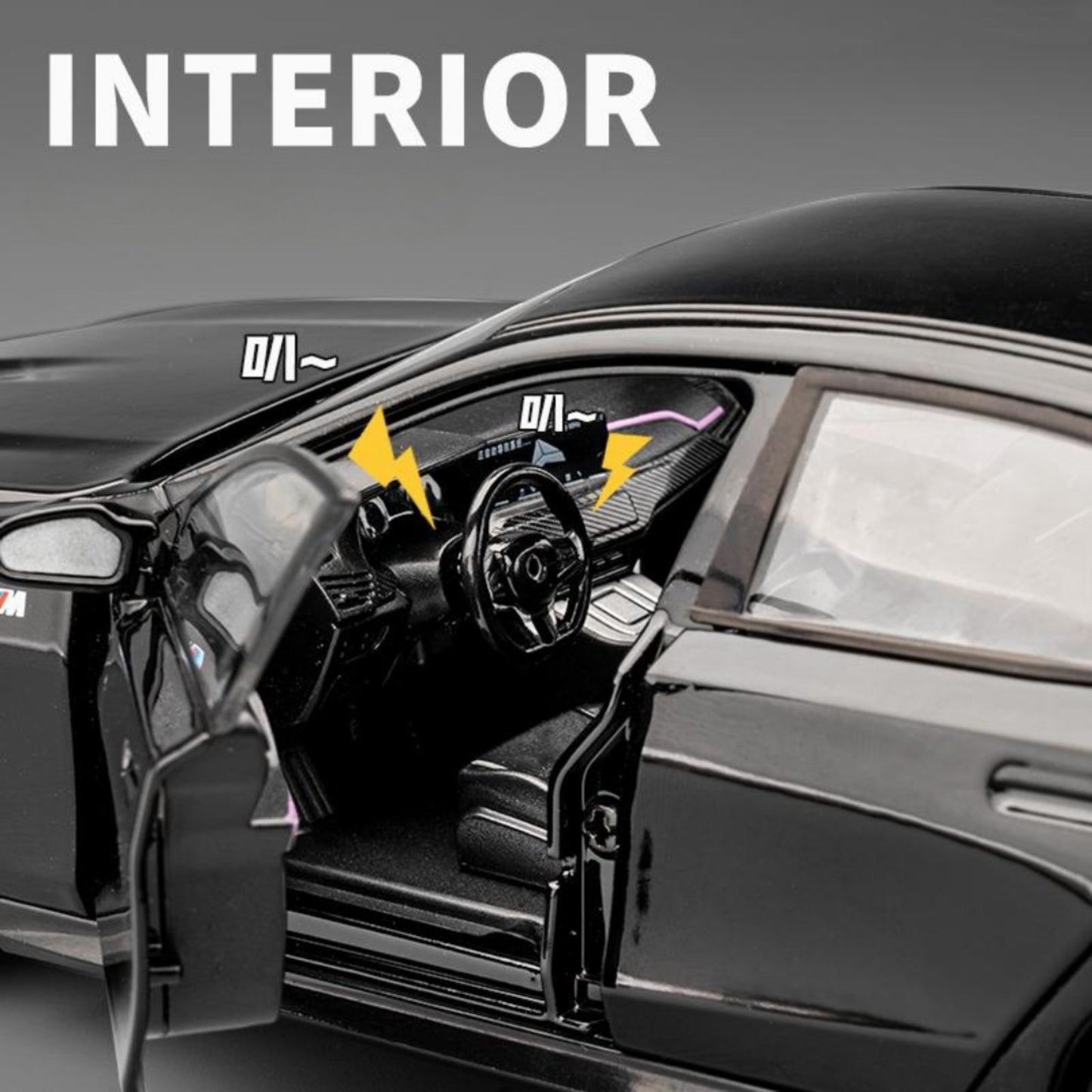 🚘 BMW i5 M60 – Premium metalni model 1:24