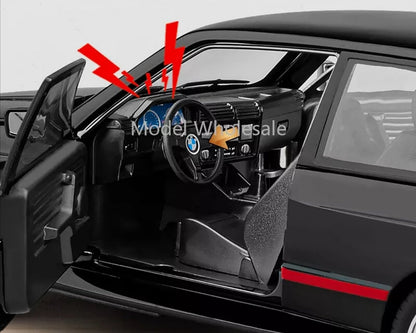 🏁 BMW M3 E30 – full metalan 1:24 sa personalizovanim tablicama