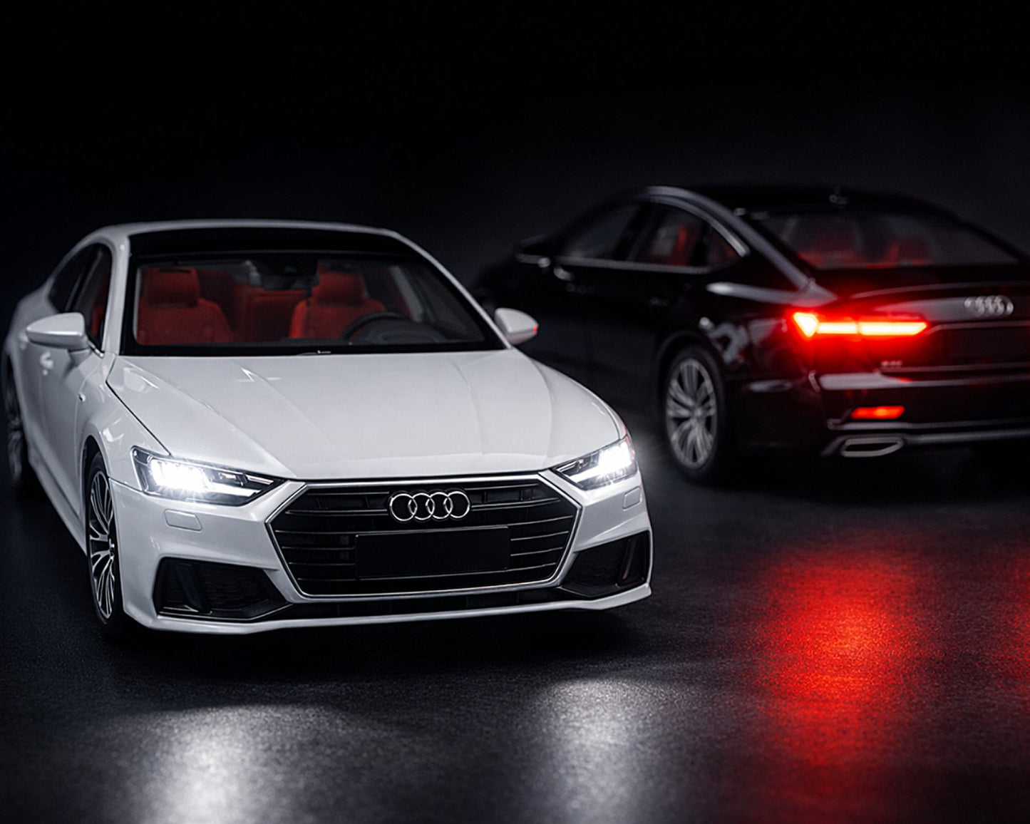 Audi A7 1:24 – Premium metalni model + personalizovane tablice
