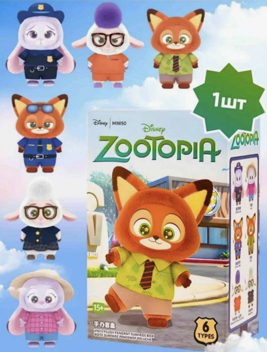 ZOOTOPIA PLIŠANA IGRAČKA IZNENAĐENJA (BLIND BOX)
