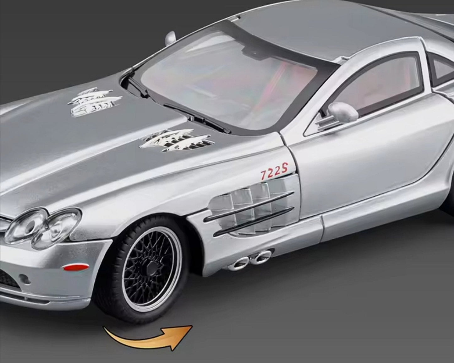 🚗 Mercedes-Benz SLR McLaren sa personalizovanim tablicama