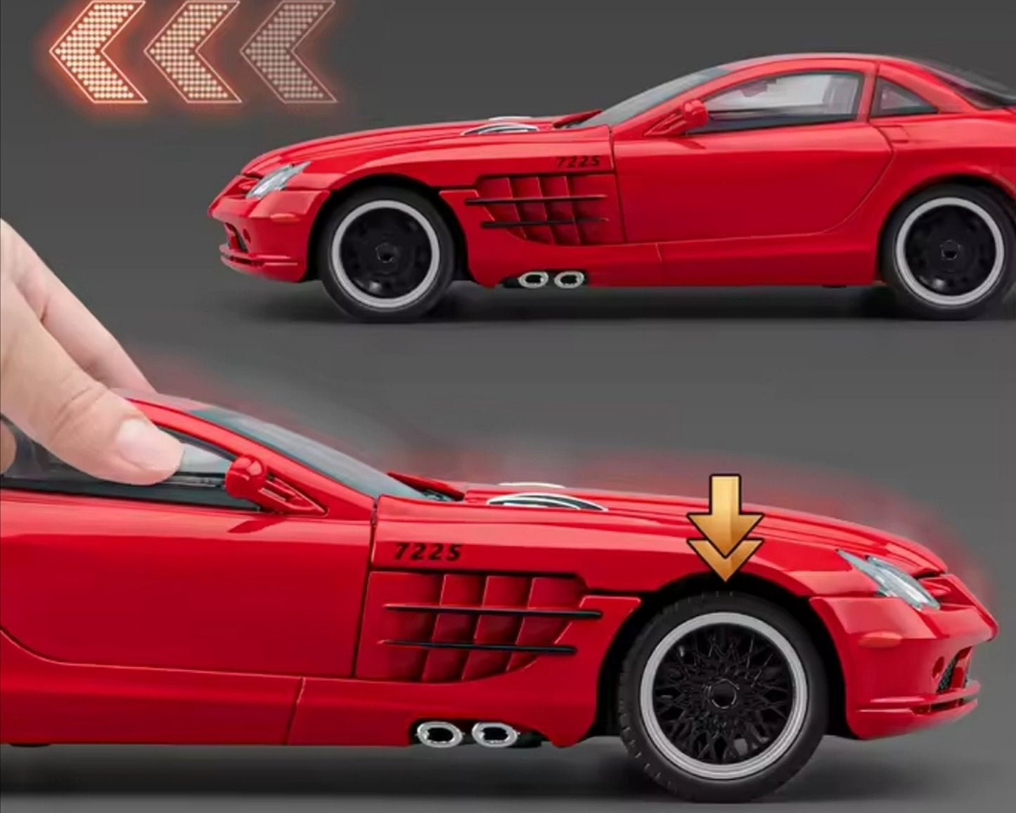 🚗 Mercedes-Benz SLR McLaren sa personalizovanim tablicama