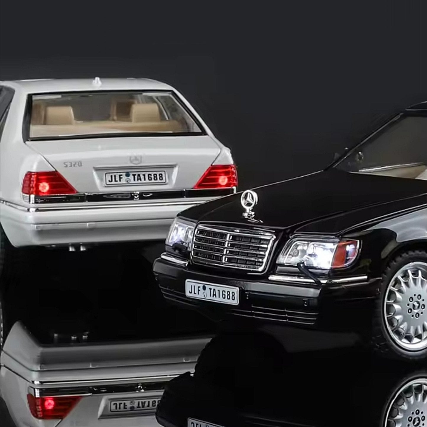 🚘 Mercedes S320 W140 “TENK” 1:24 sa poklon tablicama