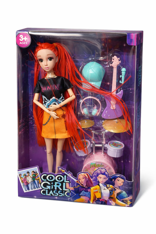 🎤 K-POP Demon Hunter Figure – Rumi, Mira & Zoey ✨