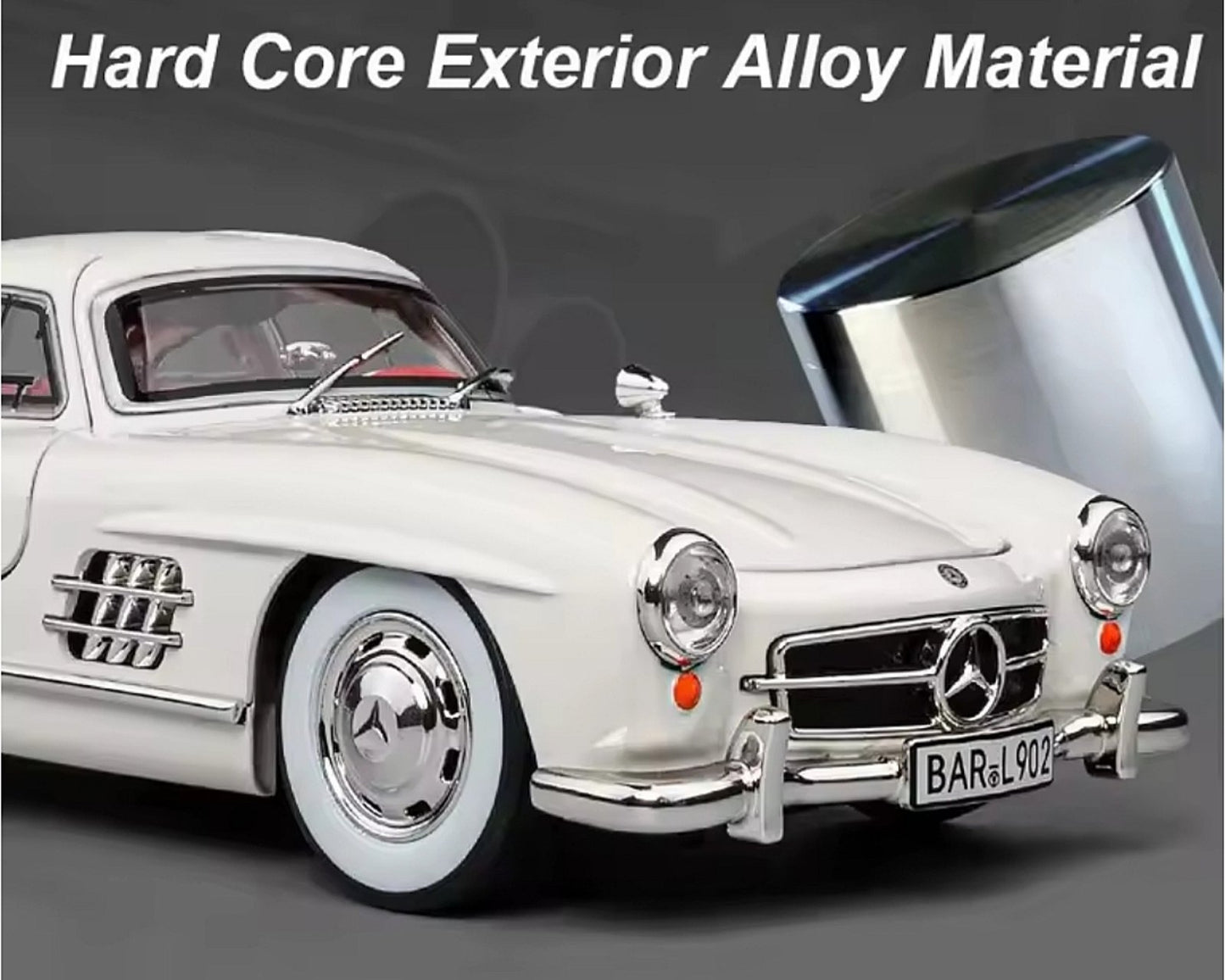 Mercedes-Benz 300SL sa poklon personalizovanim tablicama