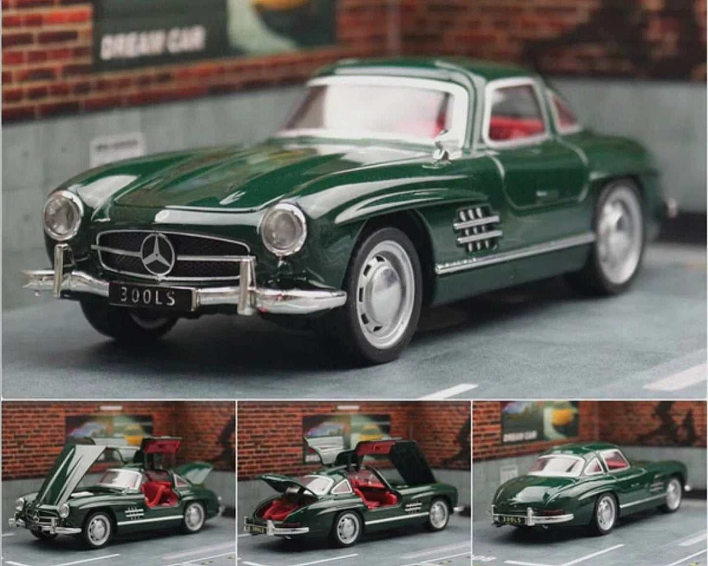 Mercedes-Benz 300SL sa poklon personalizovanim tablicama