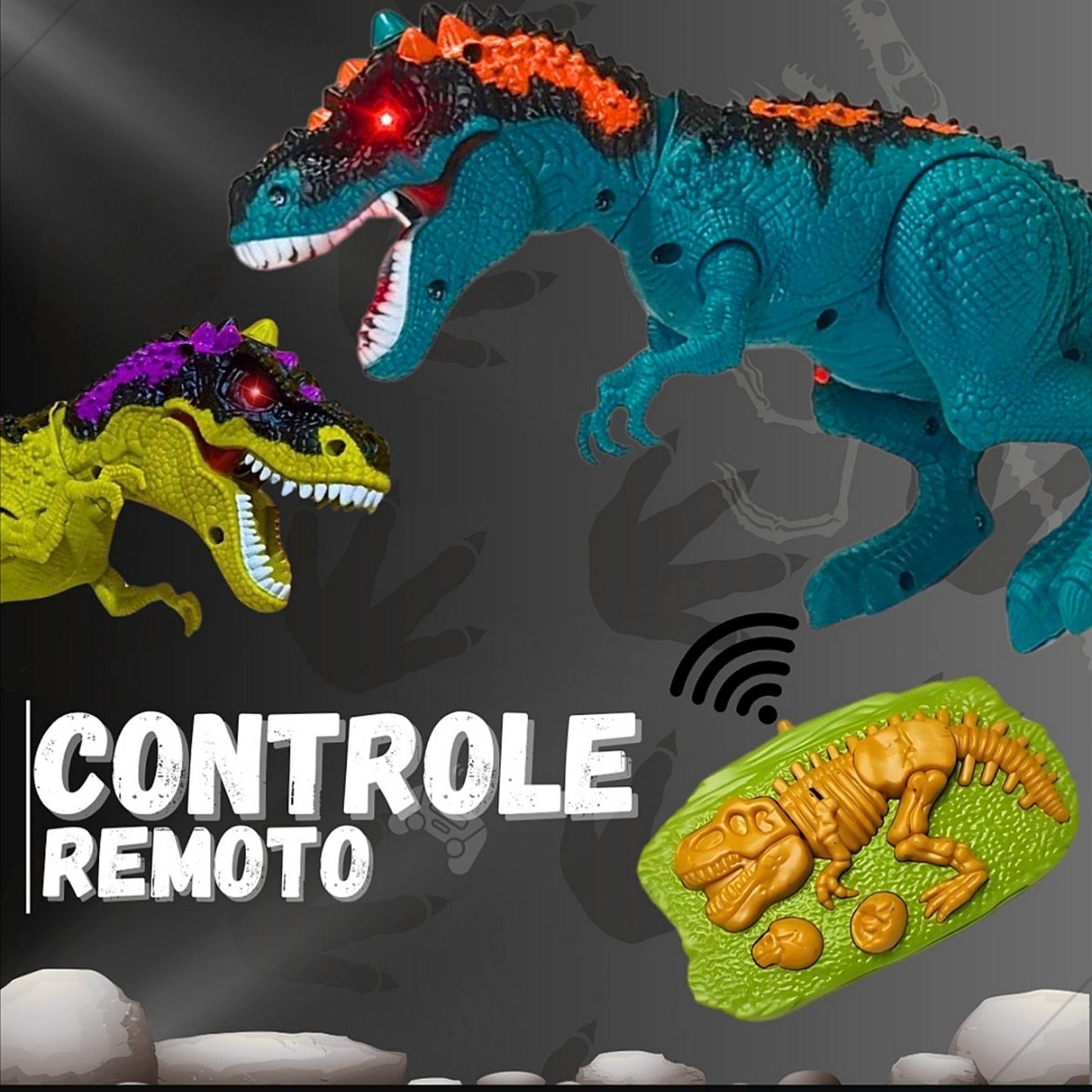 🦖 T-Rex Robot Dinosaur sa dim efektom na daljinski