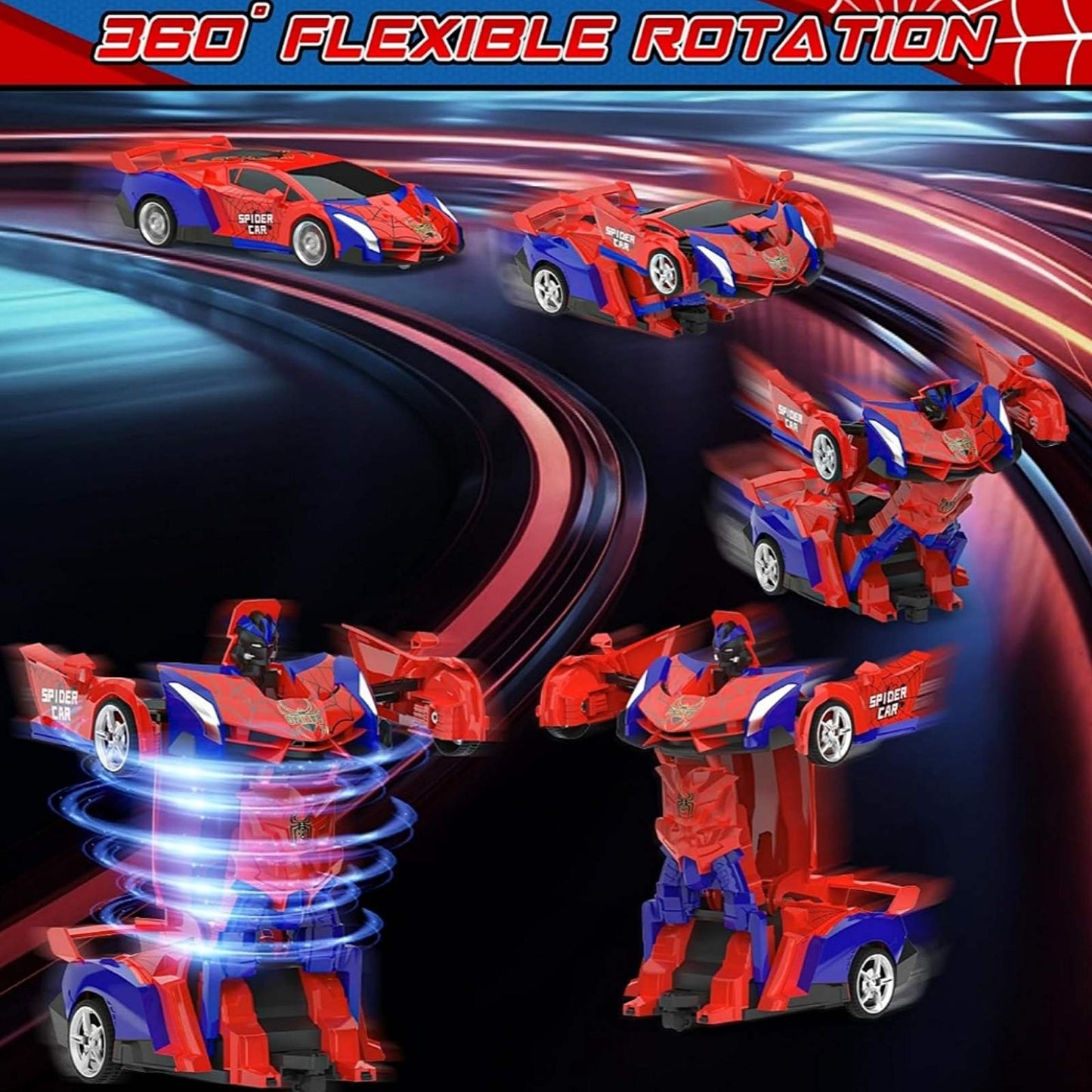 Transformers robot auto 2u1 – svetlo, zvuk i transformacija na daljinski 🚗➡️🤖