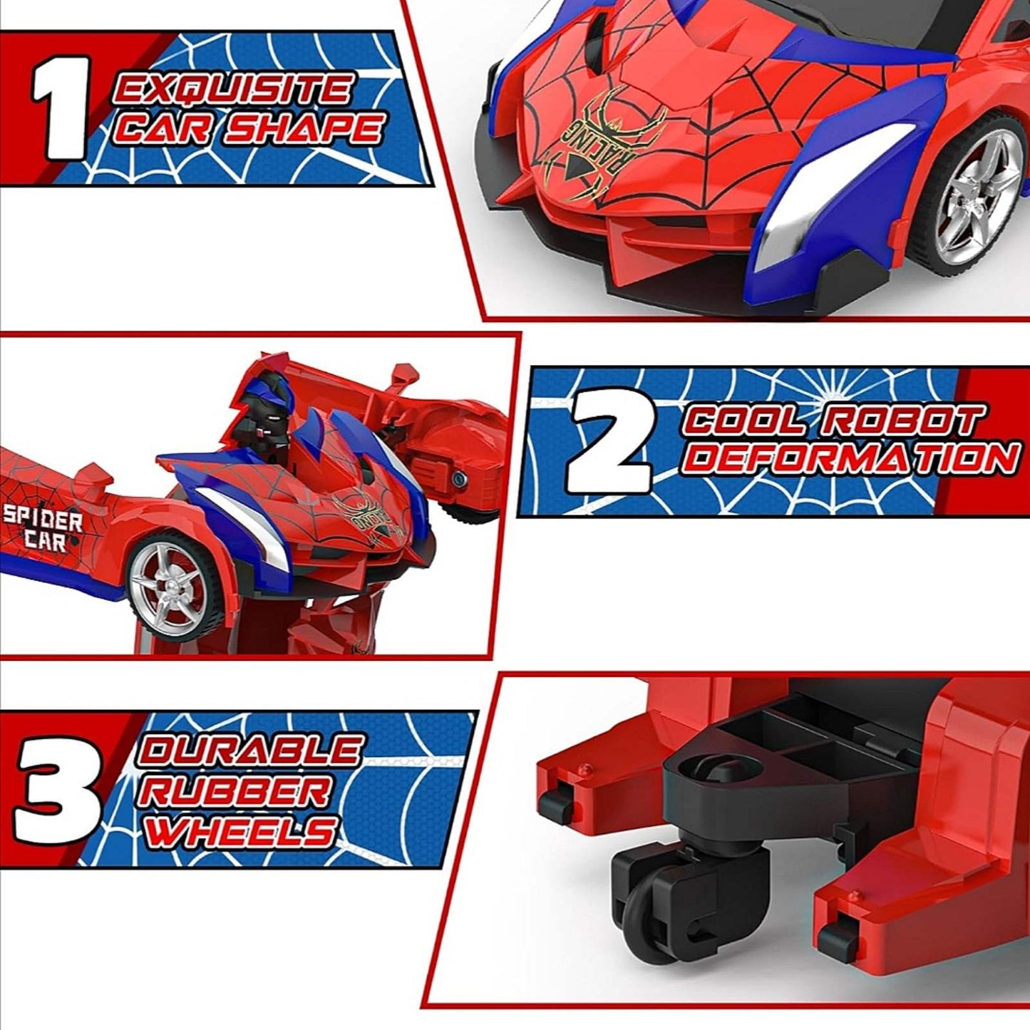 Transformers robot auto 2u1 – svetlo, zvuk i transformacija na daljinski 🚗➡️🤖
