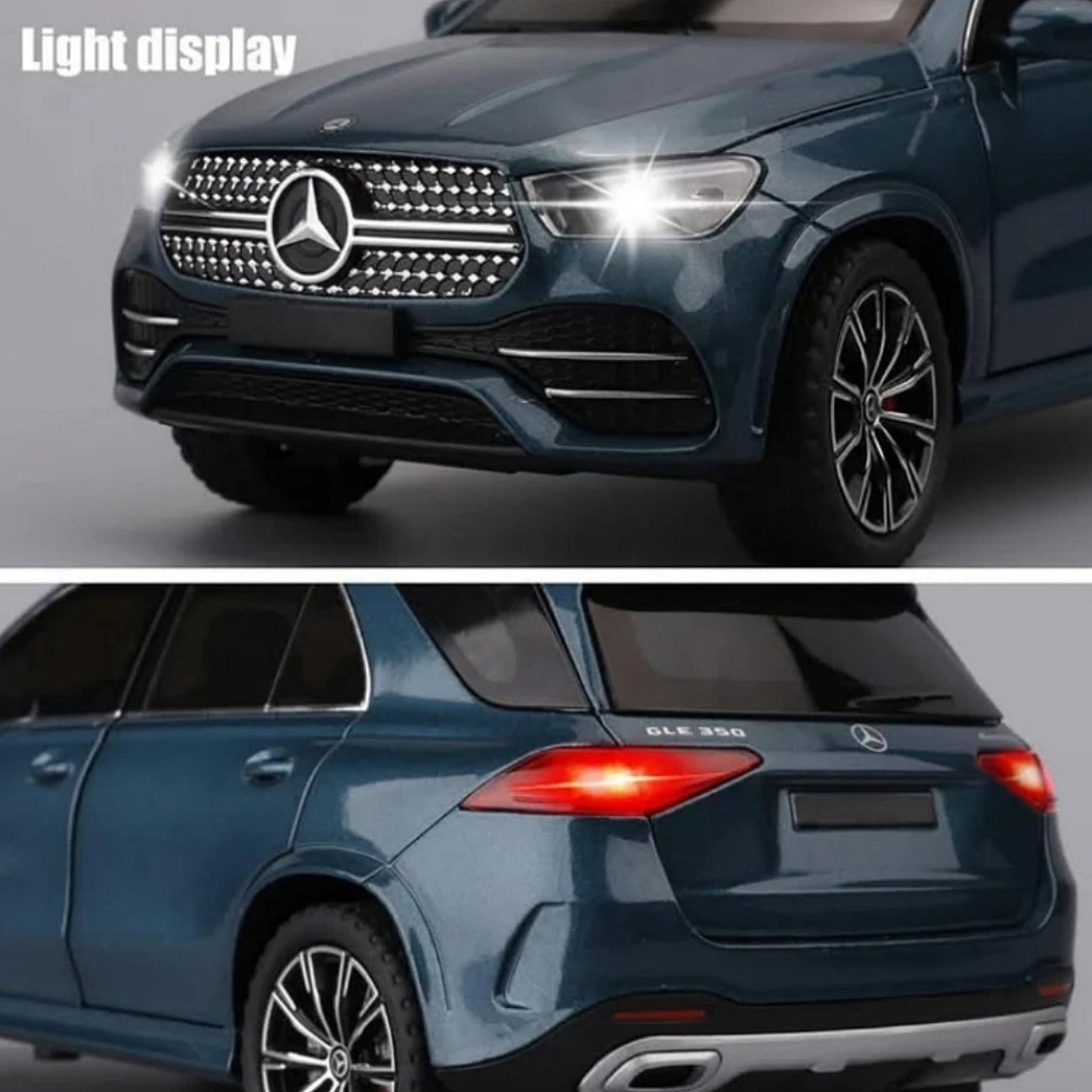 🚗 Mercedes GLE 350 – Metalni model sa svetlosnim i muzičkim efektima