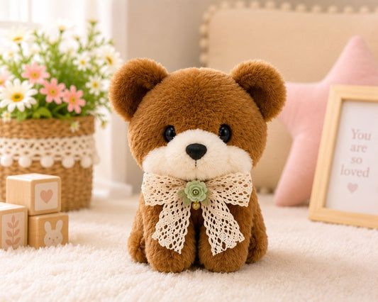 🧸 Plišani meda 15 cm – mekana igračka za decu