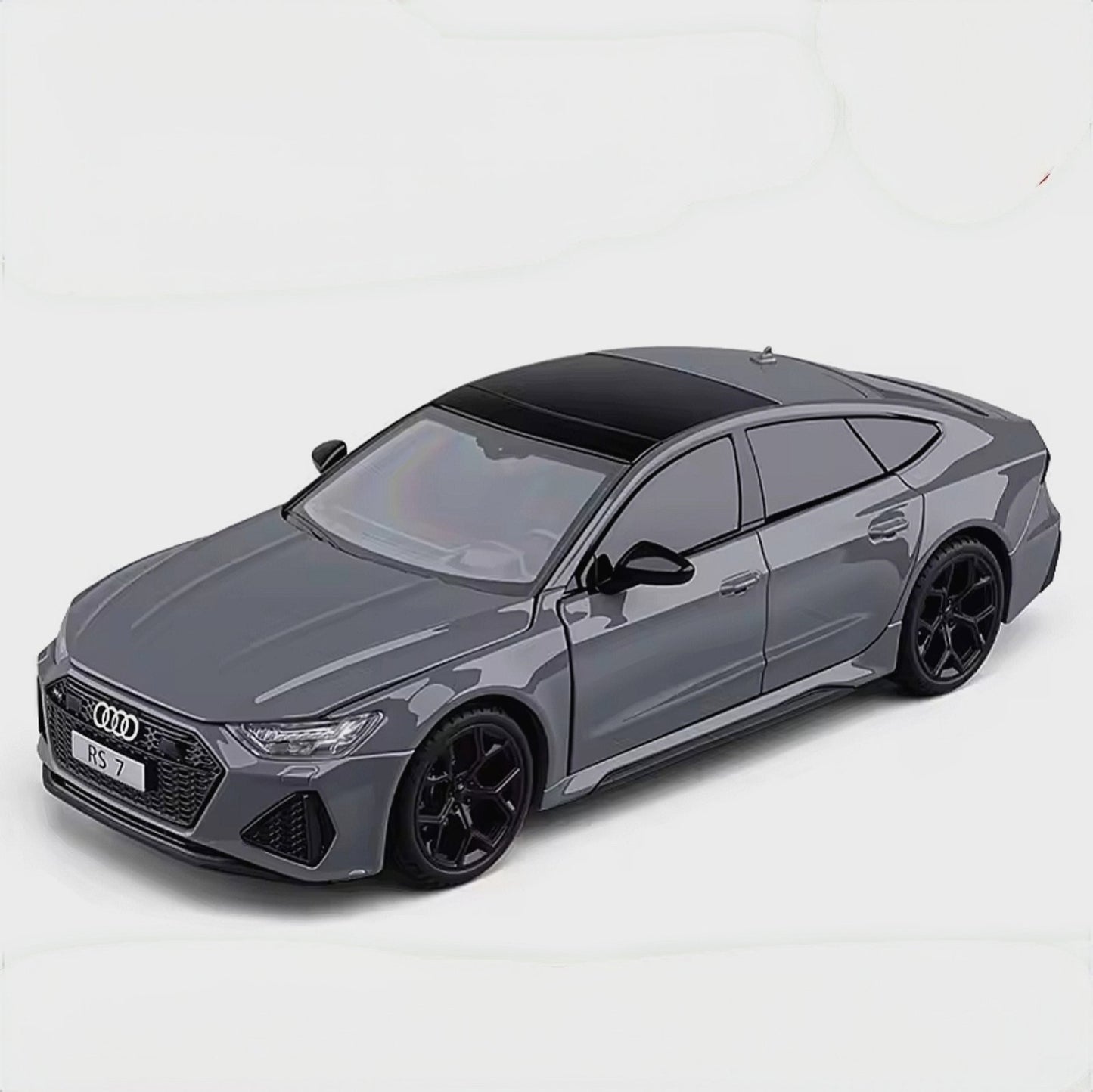 Metalni Audi RS7 1:24 – Svetla, Zvučni Efekti i Personalizovane Tablice