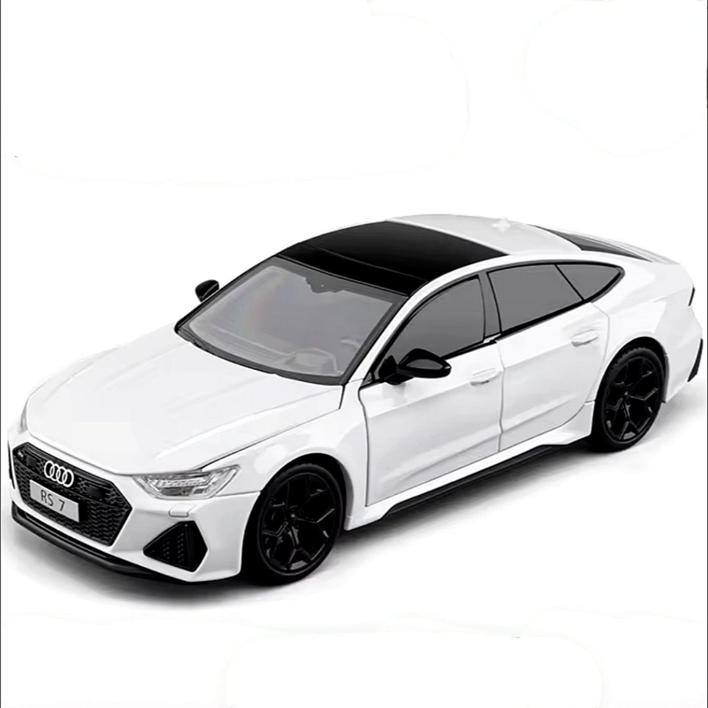 Metalni Audi RS7 1:24 – Svetla, Zvučni Efekti i Personalizovane Tablice